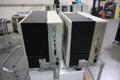 (2) Zebra 110Xi4 Label Printers, 203 dpi, 4&quot; Wide Label Cap - On Wire Cart with Labels- Auction Item