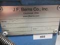 J.F. Berns Chamfering Machine - 3″ Round Cap, 2 HP, Air/Manual Chuck, 9.5&quot; 3-Jaw Chuck W/ Adjustable Height Roller Stand- Auction Item