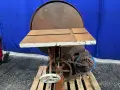 J.A. FAY &amp; EGAN CO. 16”X26” TABLE, 28” DIAMETER VERTICAL DISC SANDER  -  454