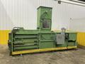 30" X 42" BALEMASTER CLOSED DOOR HORIZONTAL HYDRAULIC BALER: YOBRO #25088