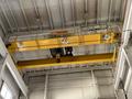 60 TON (10T AUX) x 36' KONE 8-WHEEL DOUBLE GIRDER OVERHEAD BRIDGE CRANE: STOCK #18375