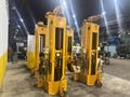 (4) 20 TON (160,000 LBS TOTAL) RAILWAY / NEUERO HEAVY DUTY MOBILE VERTICAL LIFT JACKS: YOBRO #23870