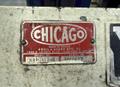 8' X 12GA CHICAGO DREIS &amp; KRUMP HBPU812-6 HYDRAULIC BOX-N-PAN FINGER BRAKE. STOCK # 0980126
