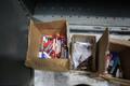 End Mills and Hardware in 2 -Door Metal Cabinet- Auction Item