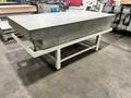 USED 8&#039; X 4&#039; X 14&quot; GRANITE SURFACE PLATE ON STAND, Stock# 11148