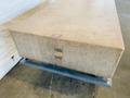 48&quot; X 96&quot; X 16&quot; HERMAN PINK GRANITE SURFACE PLATE. STOCK # 0313522