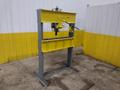 75 TON DAKE MODEL #75H HAND OPERATED HYDRAULIC H-FRAME SHOP PRESS: STOCK #23356