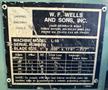 10" x 16" W.F. Wells Horizontal Band Saw L-10, 11" Rounds, 2 HP, Reconditioned