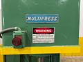 20 TON DENISON MODEL #FH20 HYDRAULIC GAP FRAME PRESS 12&quot; STROKE: YOBRO #24080