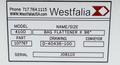 Westfalia  410D  |  96” Bag Flattener