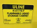 ULINE 22 GAL. FLAMMABLE LIQUID STORAGE CABINET  -  H-4177S-Y