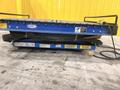 3,000 LBS X 48" X 48" ROTO-MAX HYDRAULIC SCISSOR LIFT TABLE W/ ROTARY LEWCO ROLLER CONVEYOR TOP, 110 VOLT: STOCK #20874