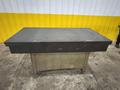 36&quot; X 72&quot; X 9&quot; THICK BLACK GRANITE SURFACE PLATE WITH STAND: STOCK #23490