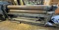 8' X 1/4" BERTSCH 3-ROLL PINCH PLATE BENDING MACHINE. STOCK # 0537426