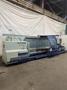 38.6" X 197" HWACHEON MEGATURN 95 CNC 9" HOLLOW SPINDLE OIL FIELD LATHE. STOCK # 0882125