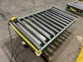 4,000 LBS X 60" X 30" SOUTHWORTH HYDRAULIC SCISSOR LIFT TABLE WITH 60X42 ROLLER CONVEYOR TOP, 110 VOLT: STOCK #20916