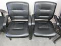 Rolling Adjustable Desk Chairs (2), and Side Chairs (2)- Auction Item