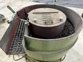 10.5 FT HAMMOND ROTOFINISH MODEL #ST-10 ROTARY BOWL VIBRATORY PARTS DEBURRING FINISHER: STOCK #20063