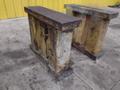 29.5&quot; X 8&quot; X 24&quot; HIGH STEEL MACHINED PARALLEL BLOCKS, SET OF 2: STOCK #23742