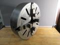 Kitagawa 16" Independent 4-Jaw Lathe Chuck, D1-6 Camlock Mounting, Hardened Step Jaws