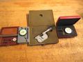 Scherr Tumico 1" Pressure Micrometer, Allina .0001" Dial Indicator, Federal .0001" x  .032"  Travel Indicator, Starrett No. 640-431 Dial Depth Gage- Auction Item