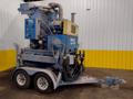 75 HP X 2 YARD MULTI-VAC MODEL #7500 MILLENIUM SERIES PORTABLE TRAILER MOUNTED VACUUM SYSTEM: STOCK #18866