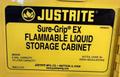 Justrite Flammable Storage Cabinet, Model 890420, 4 Gallon, Self-Close Door