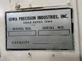20,000 LB 10 TON X 36&quot; IOWA PRECISION MODEL #UCR20-36 MOTORIZED UNCOILER COIL REEL STOCK #3187
