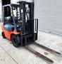 3750 Lb. Toyota Lift Truck, Pneumatic Tire, Triple Stage Mast, LP Gas, Side Shift
