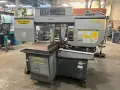 USED HYD-MECH 16" X 18" SEMI-AUTOMATIC HORIZONTAL MITERING BANDSAW MODEL S-23P,  Year: 2003