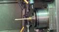 Traub TNL26 CNC Swiss Lathe, 2001- LNS Bar Feeder, Mist Collector, Conveyor, 34 Stations, Live Tools