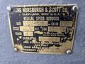 6,000 LB X 24" WIDE HORSBURGH &amp; SCOTT RECOILER. STOCK # 0980726
