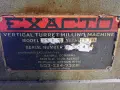 EXACTO 42"X 9" TABLE VERTICAL TURRET MILL  -  942 B