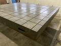 117.5" X 105" PORTAGE SURFACE PLATE/TABLE: STOCK #80846