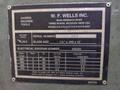 16" x 20" W.F. WELLS MODEL #F-16-2 HYDRAULIC  TWIN POST HORIZONTAL BANDSAW: STOCK #20094