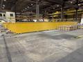 30 TON X 61'8" SPAN ZENAR OVERHEAD BRIDGE CRANE. STOCK # 0983926