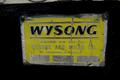 10' X 3/16" WYSONG POWER SQUARING SHEAR: STOCK #73469