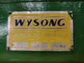 10' X 1/4" WYSONG MODEL #1025-F MECHANICAL POWER SQUARING SHEAR: YOBRO #25202