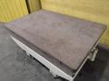 72 X 48&quot; X 12&quot; 4 LIP PINK GRANITE SURFACE PLATE WITH STAND: STOCK 17346