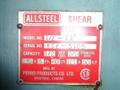 1/2&quot; x 12 ft Allsteel Hydraulic Power Shear Model 1/2- 12