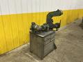 BURR KING MODEL #760 BELT SANDER &amp; CENTRAL MACHINERY MODEL #1024 DOUBLE END GRINDER ON COMMON BASE: YOBRO #24820