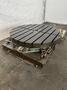 60&quot; LUCAS AIR LIFT ROTARY POSITIONING TABLE. STOCK #0314122
