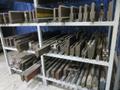 Press Brake Dies - Large Assortment on Storage Cart- Auction Item