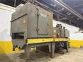 72" WIDE x 16" HIGH PANGBORN MODEL #ES1821-125 TOP &amp; BOTTOM PLATE SHOT BLAST MACHINE, WITH DUST COLLECTOR: YOBRO #25181