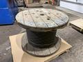 7/8" x 600' WIRE ROPE CABLE ON (2) WOOD SPOOLS: YOBRO #24344