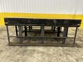 96&quot; X 96&quot; STEEL LAYOUT TABLE / PLATE ON HEAVY DUTY STORAGE RACK BASE: STOCK #11026