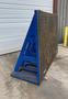 84" x 72" HEAVY DUTY ANGLE PLATE WITH DRILLED &amp; TAPPED HOLESE: STOCK #14746