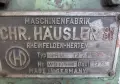 HAUSLER VRM 12/3 HYDRAULIC PLATE BENDING ROLLS