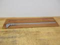 Scherr Tumico 36" Verneer Caliper in Wood Case, 1/1000" on Front, 1/50th mm on Barck Side- Auction Item