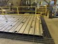 150" W X 420" L X 9" T GIDDINGS &amp; LEWIS T-SLOTTED FLOOR PLATE. STOCK # 0548926